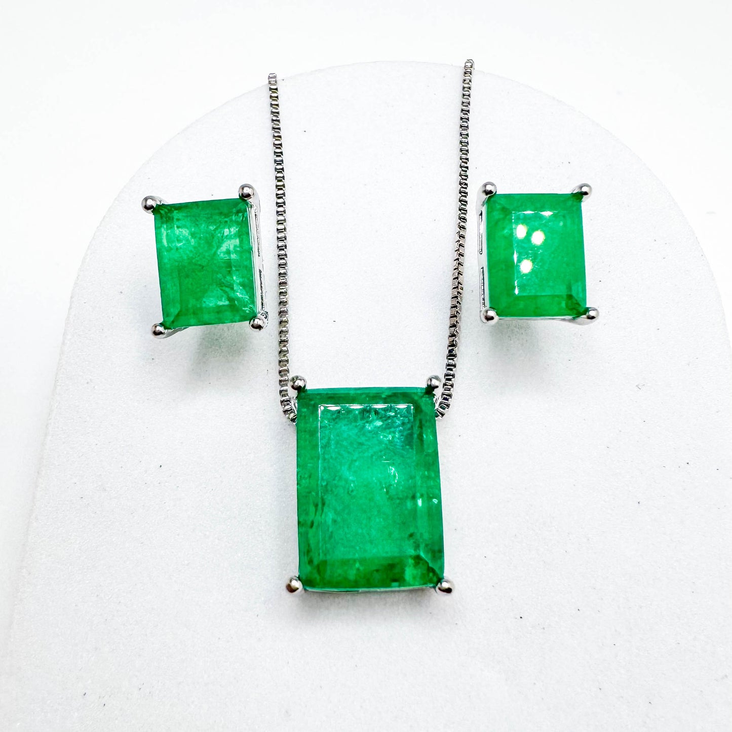 DIAMOND EMERALD FUSION EVA RECTANGULAR SET