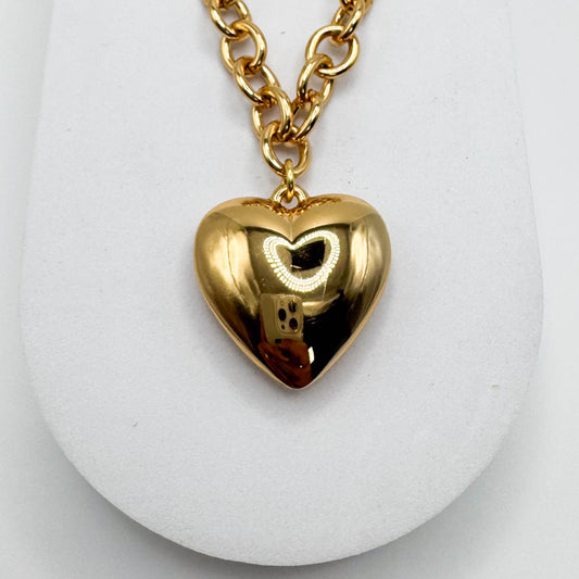 COLAR DE CORAÇÃO | Banhado a Ouro 18K