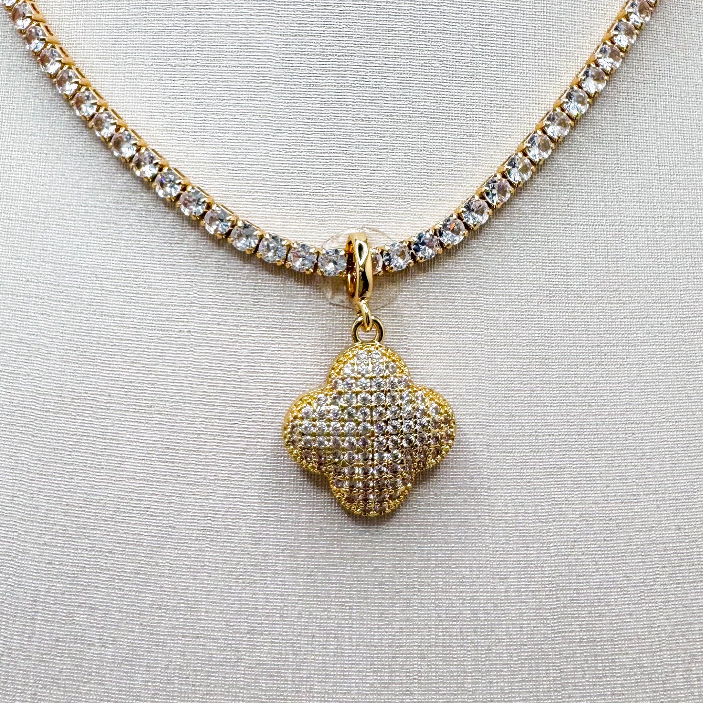 LUX CHOKER | 18K GOLD PLATED