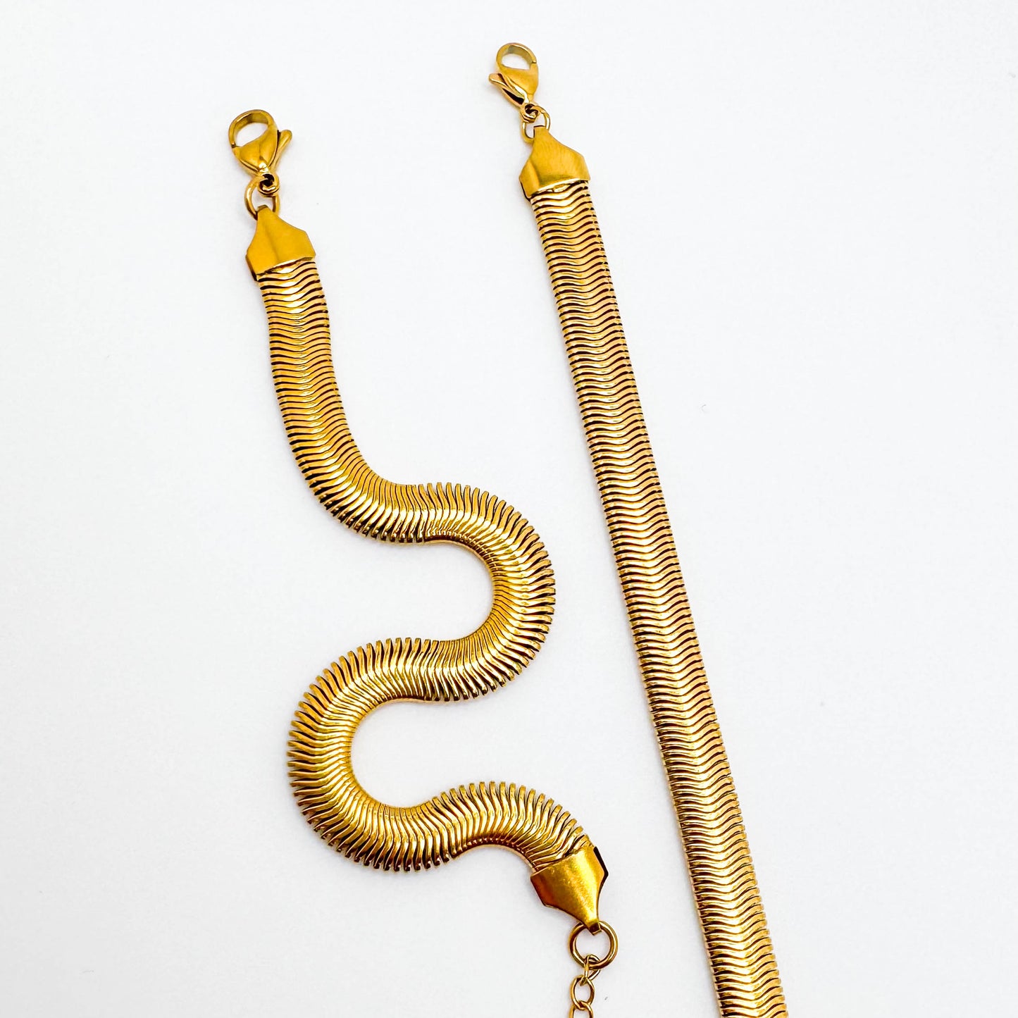 18K GOLD PLATED MALLEABLE BRACELET