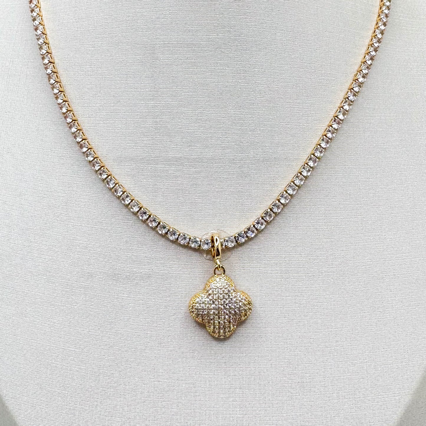 LUX CHOKER | 18K GOLD PLATED