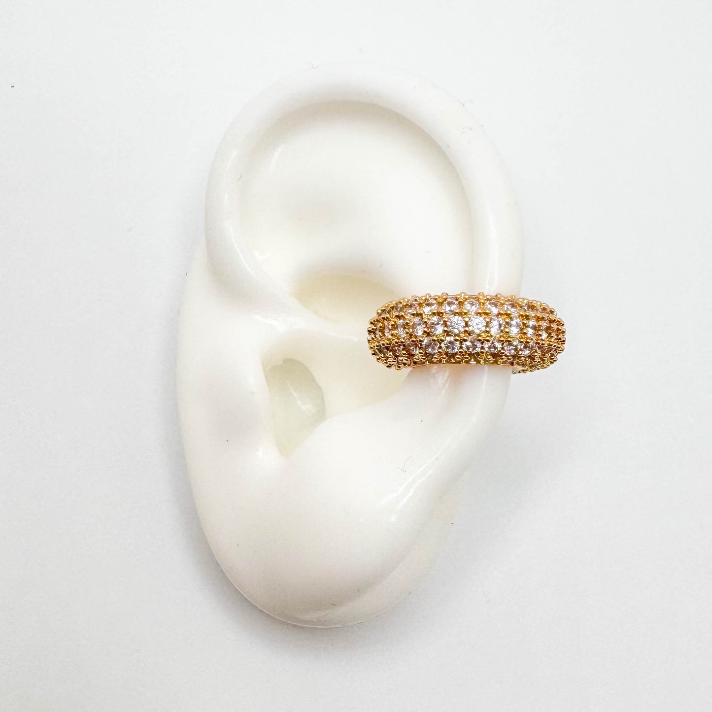 ADJUSTABLE PIERCING PEARL ZIRCONIA